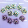 Factory direct sales: Six-layer oil drip flower simulation small flower diy mid-hole sewing accessory clothing 22 accessories 3123 Specification image